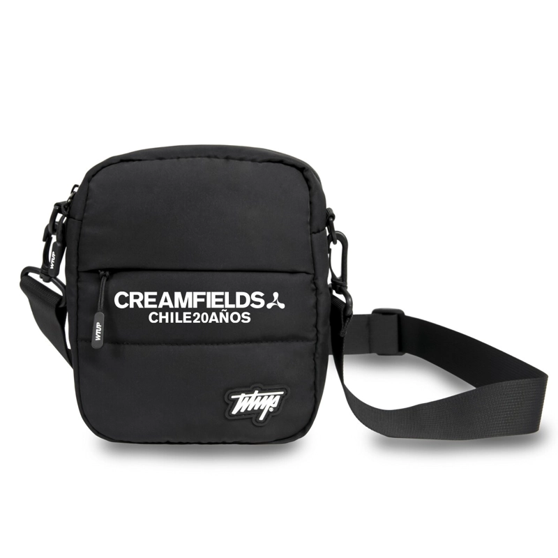SHOULDERBAG CREAMFIELDS X WHATUP ALL BLACK - 1