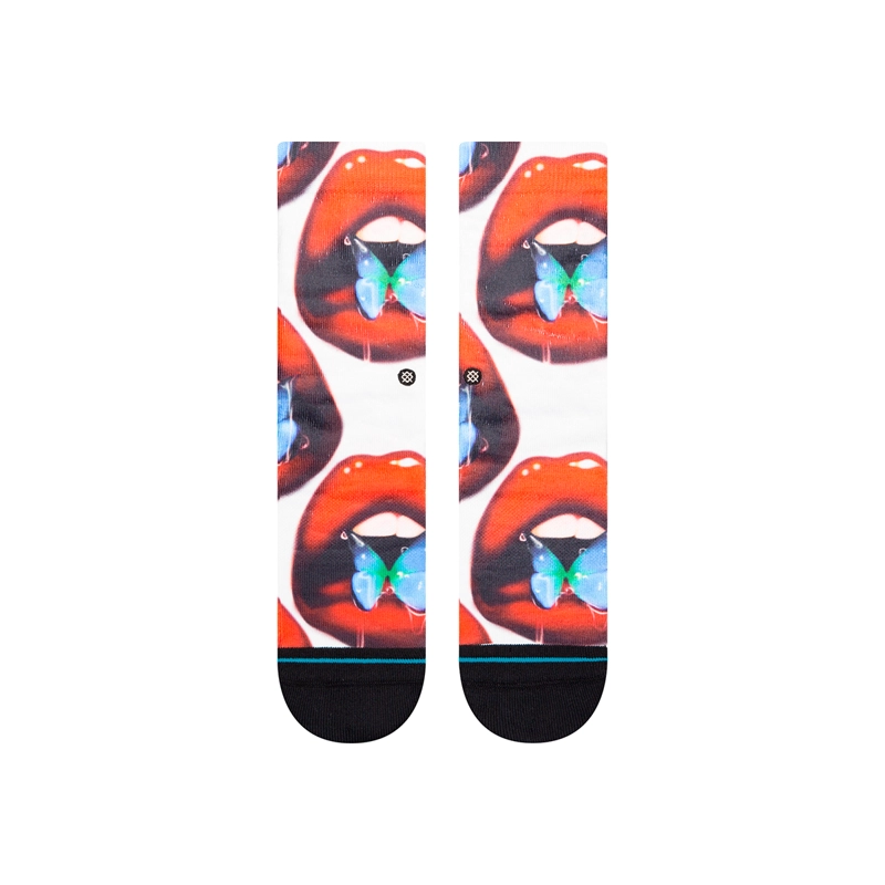 STANCE SOCK WOMEN X SARA RABIN SWALLOW OFF WHITE - 2