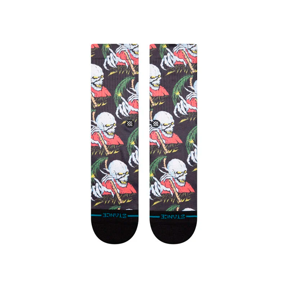 STANCE SOCK PALM SLAYER CREW BLACK - 2