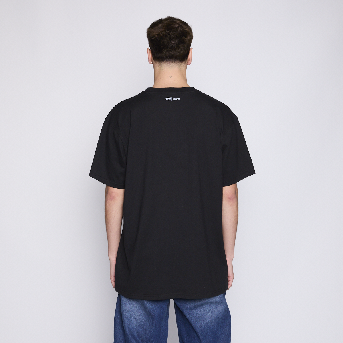 POLERA WHATUP HOMBRE BLACK HANDWRITTEN WHITE - 2