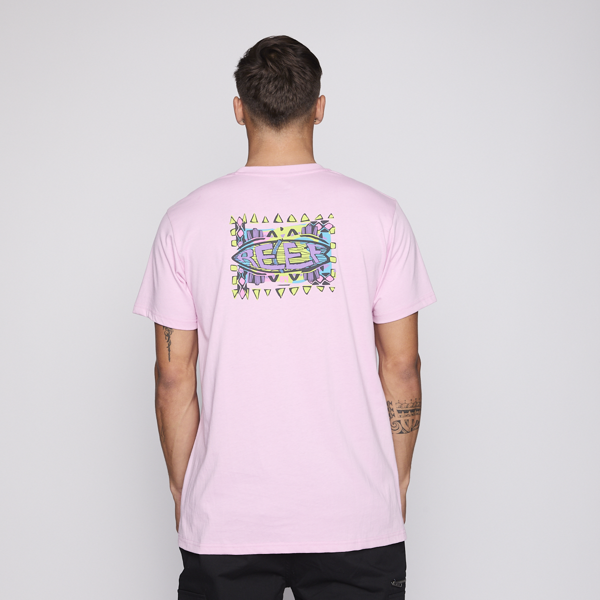 POLERA REEF MEN SURF REEF 84 PINK - 3