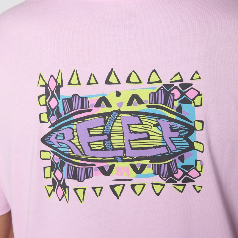 POLERA REEF MEN SURF REEF 84 PINK - 6