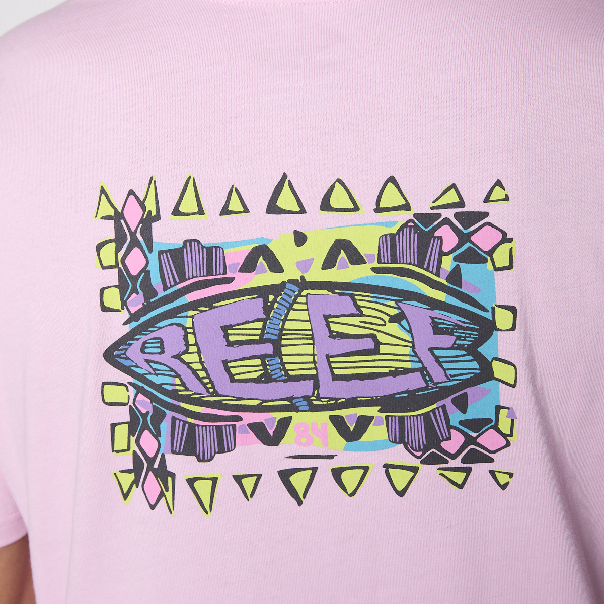 POLERA REEF MEN SURF REEF 84 PINK - 6