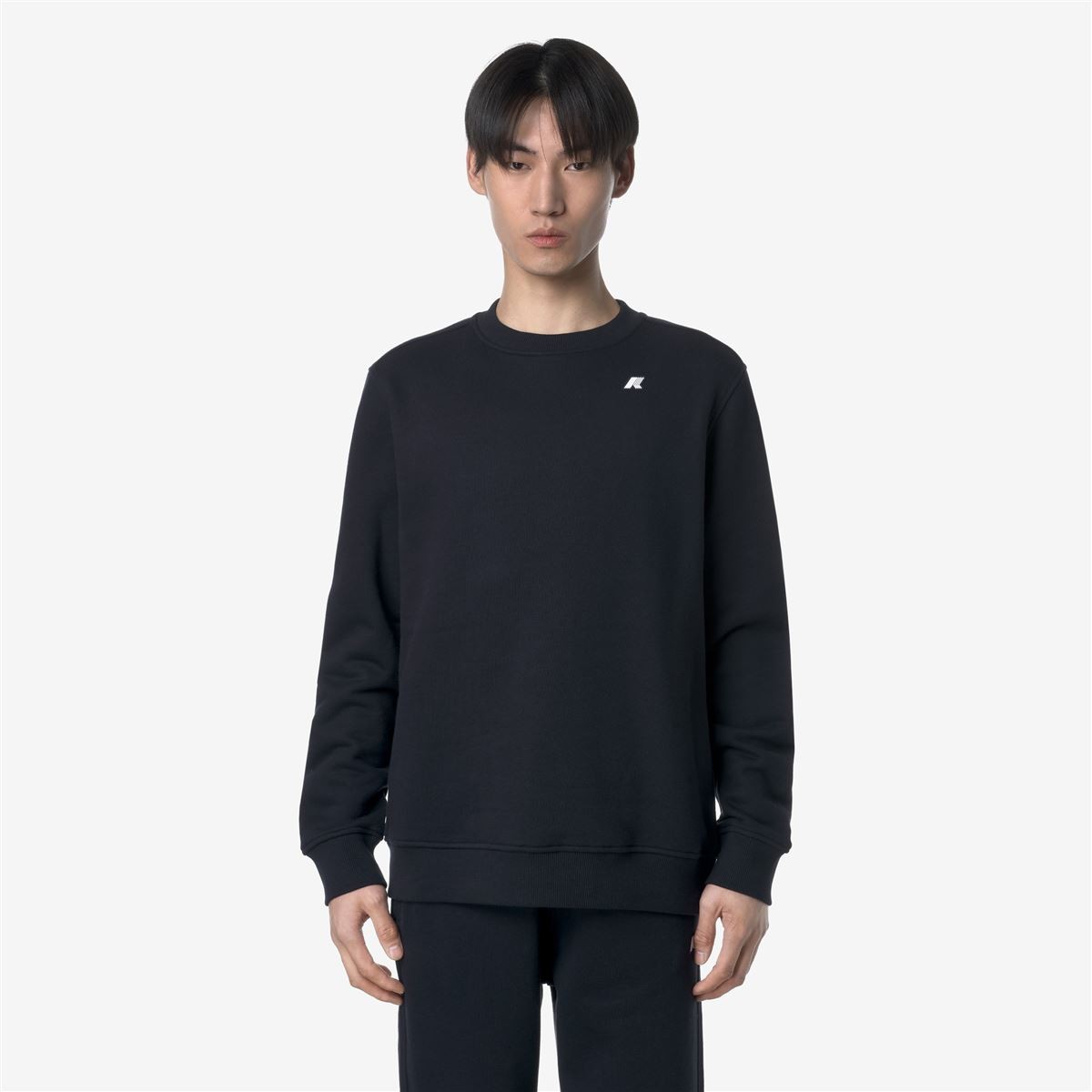 POLERON K-WAY MEN BAPTISTE FRENCH TERRY BLUE DEPTH - 1