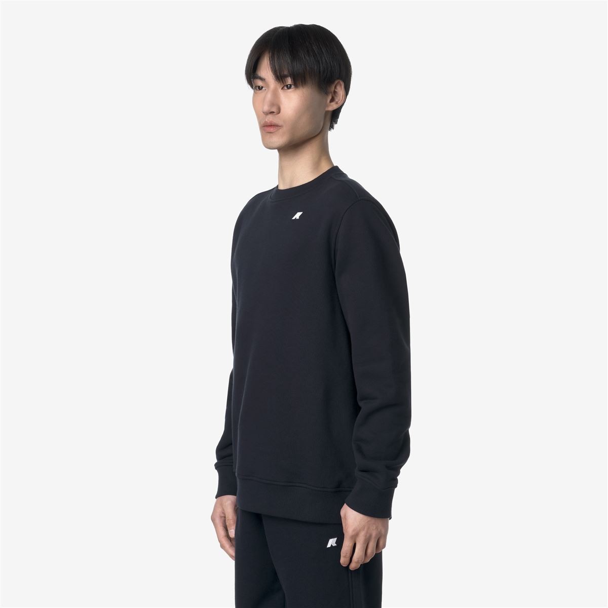 POLERON K-WAY MEN BAPTISTE FRENCH TERRY BLUE DEPTH - 2