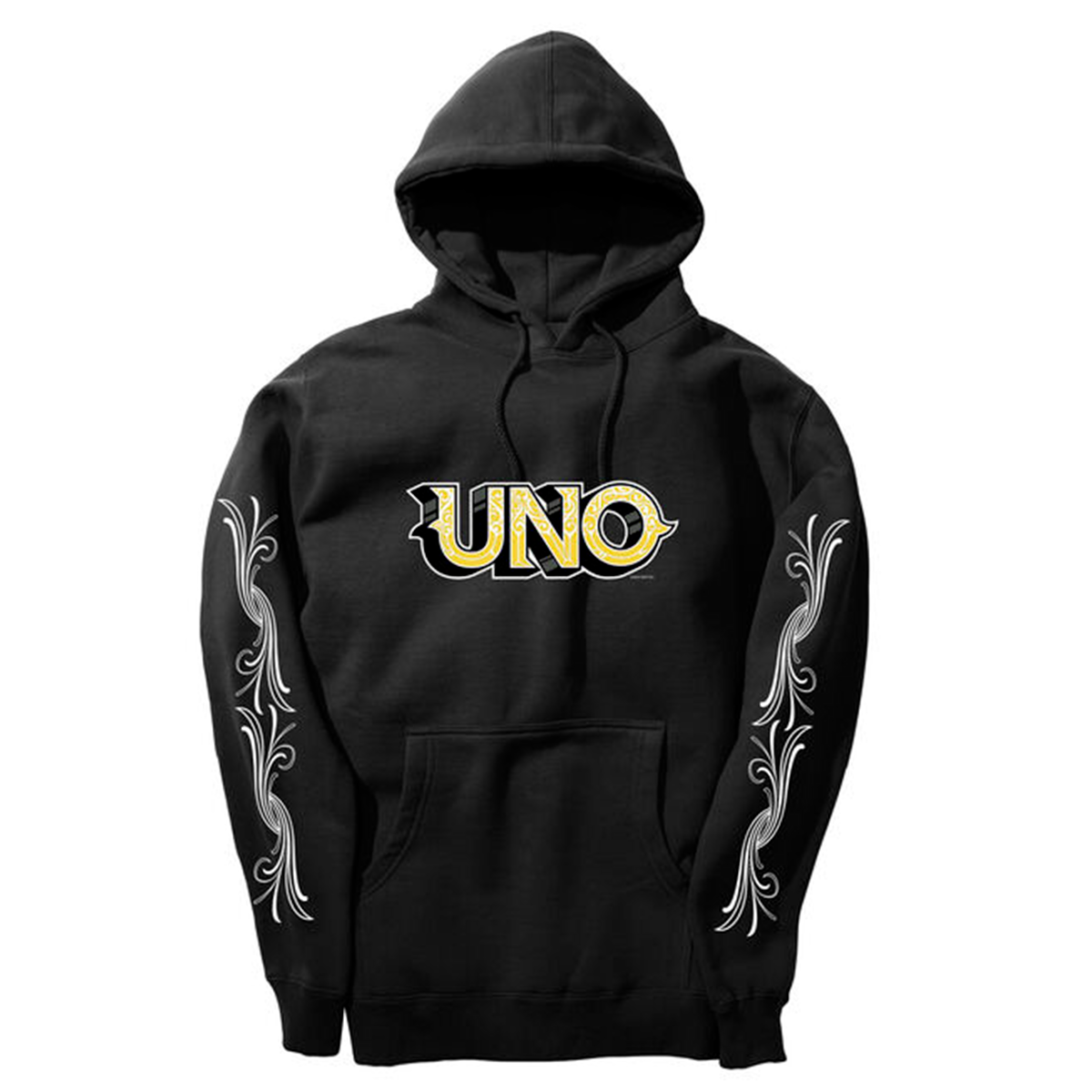 POLERON MR CARTOON HOODIE BLACK - 1