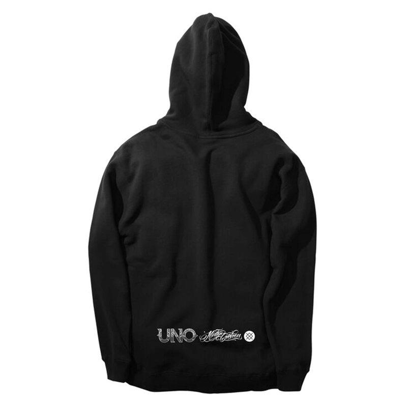 POLERON MR CARTOON HOODIE BLACK - 2