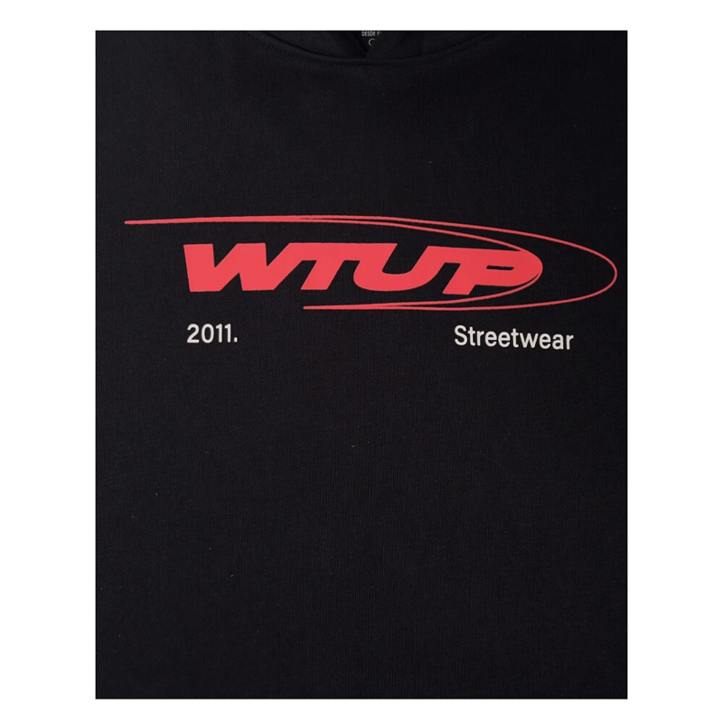 POLERON WHATUP HOMBRE HOODIE BLACK BLUE RED - 3