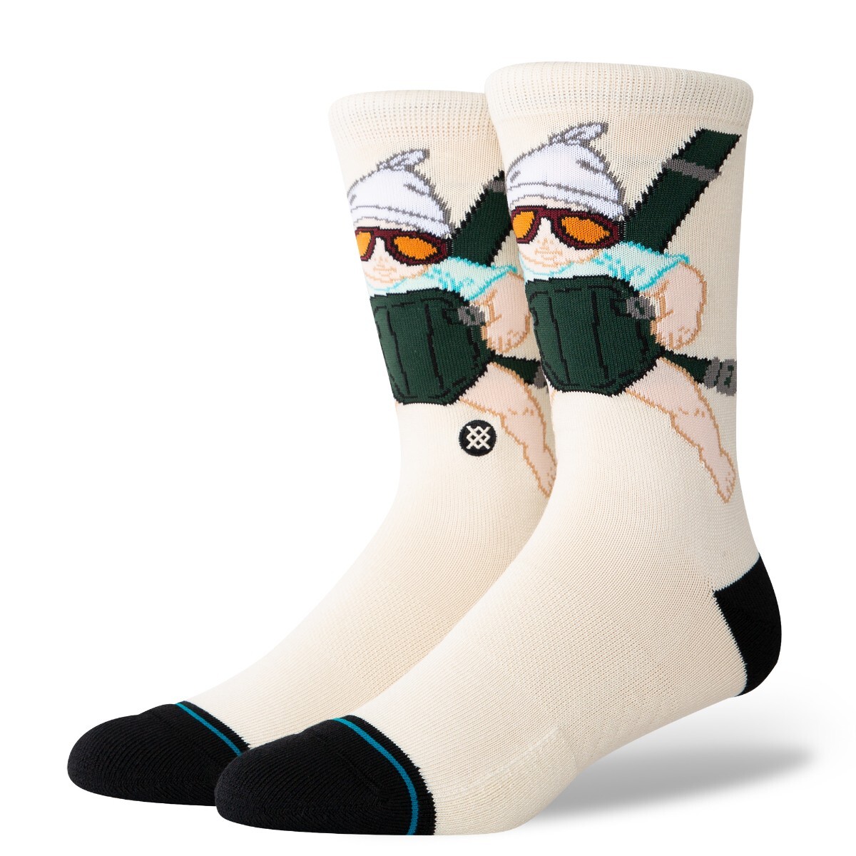 STANCE SOCK MEN THE HANGOVER CARLOS OFF WHITE - 1