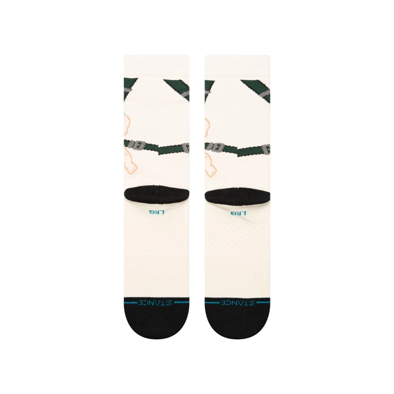 STANCE SOCK MEN THE HANGOVER CARLOS OFF WHITE - 3