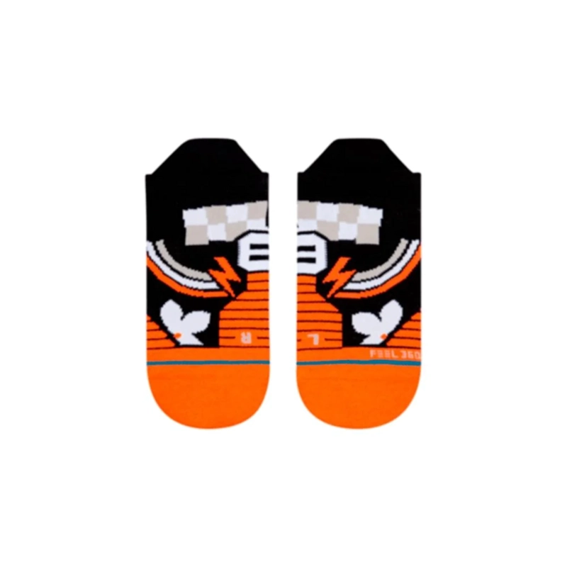 STANCE SOCK WOMEN BRICKYARD RACE BLACK - 1