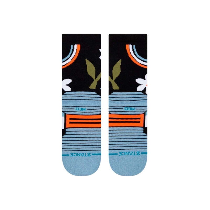 STANCE SOCK WOMEN BRICKYARD RACE BLACK - 3