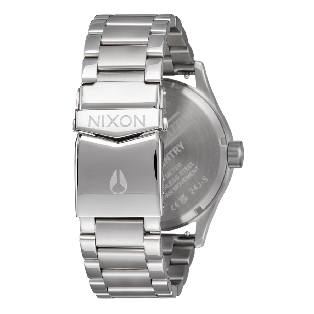 RELOJ NIXON SENTRY SILVER CORAL - 4