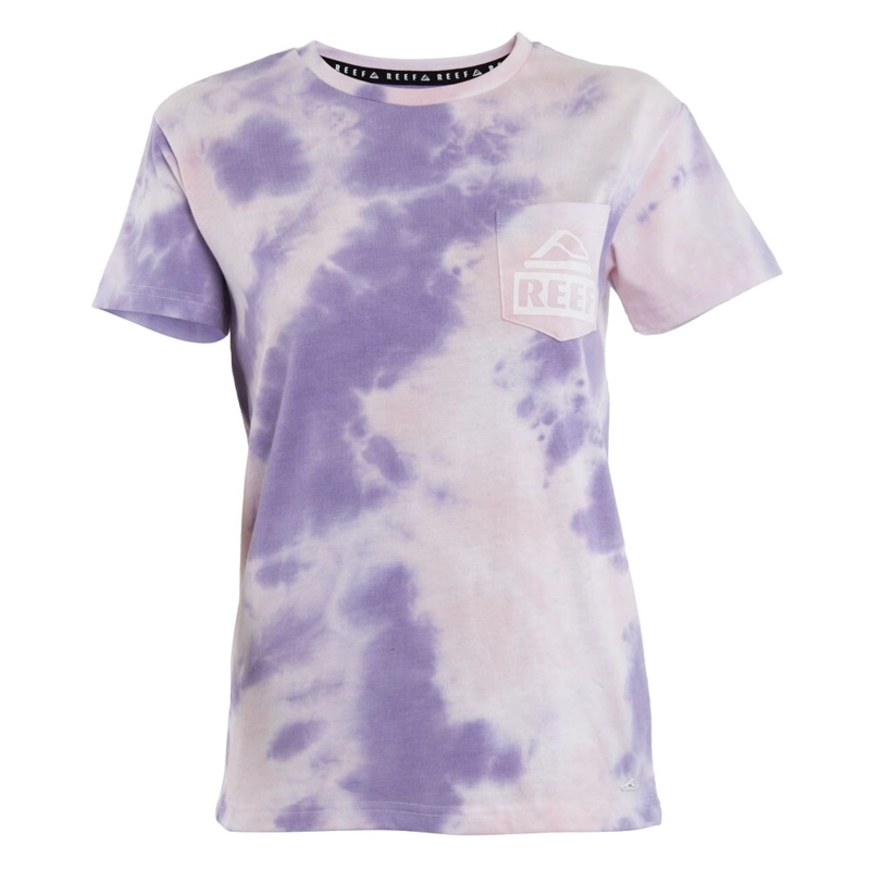 POLERA TIE DYE LAVENDER BOLSILLO - 1