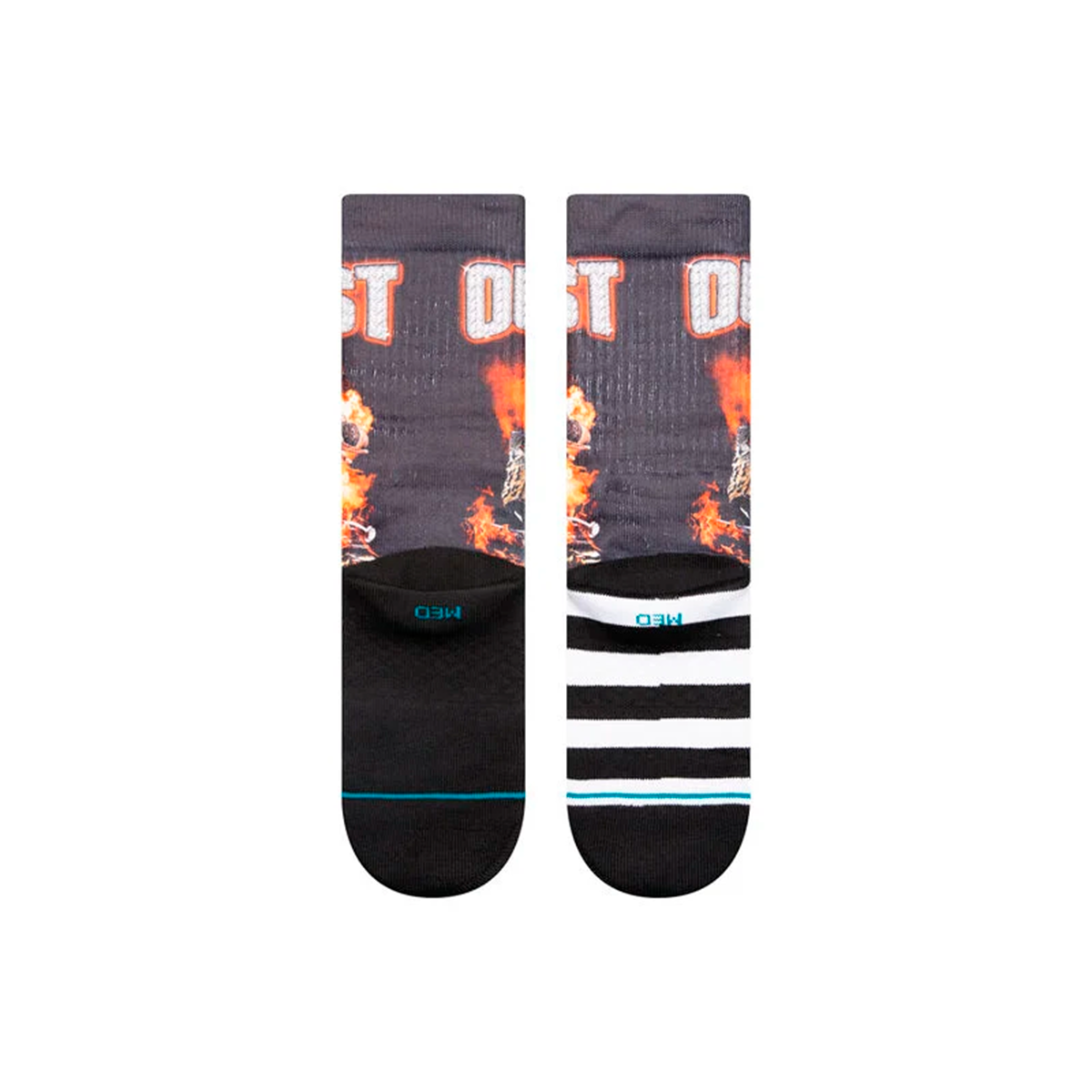 STANCE SOCK OUTKAST STANKONIA CREW BLACK - 3