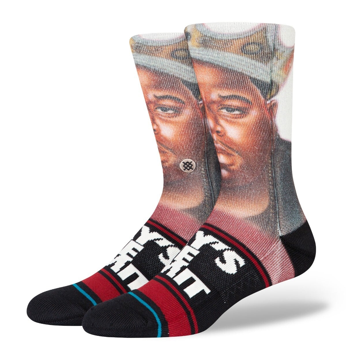 STANCE SOCK MEN NOTORIUS B.I.G. SKYS THE LIMIT BLACK - 1