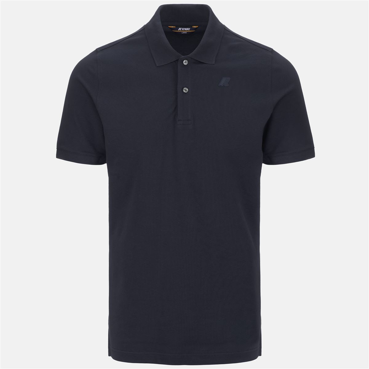 POLERA K-WAY MEN AMEDEE PIQUE BLUE DEPTH - 1