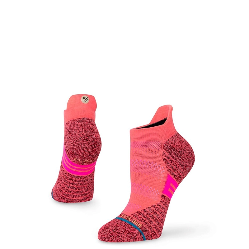 STANCE SOCK WOMEN CROSS OVER TAB WOMEN CORAL - 1
