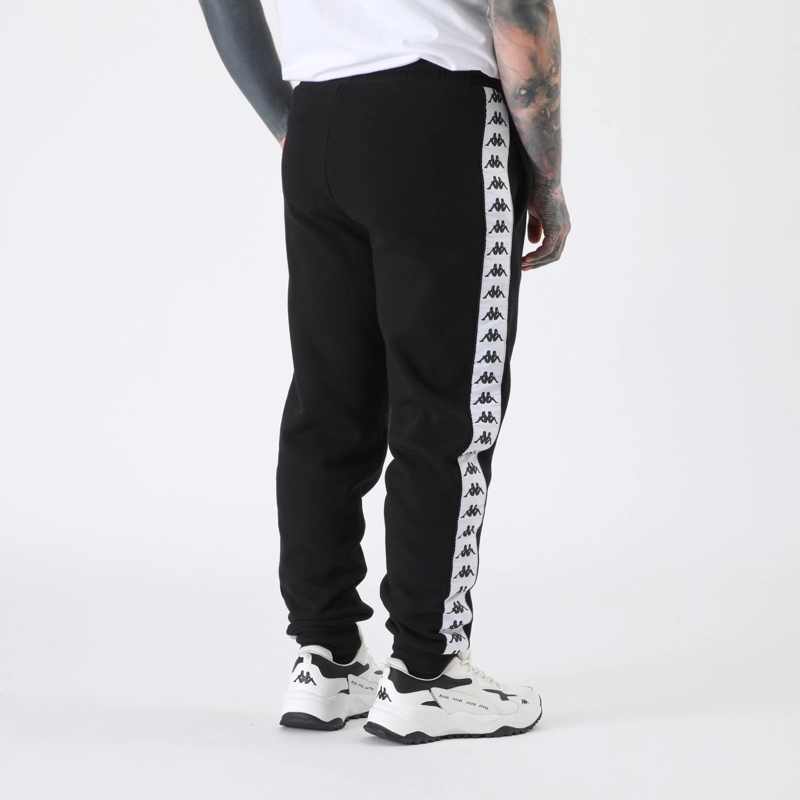 BUZO KAPPA MEN BANDA BLACK WHITE - 3