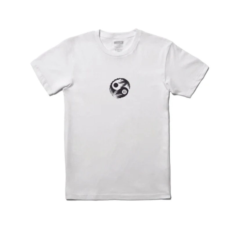 POLERA STANCE OPPOSITES WHITE BLACK - 1