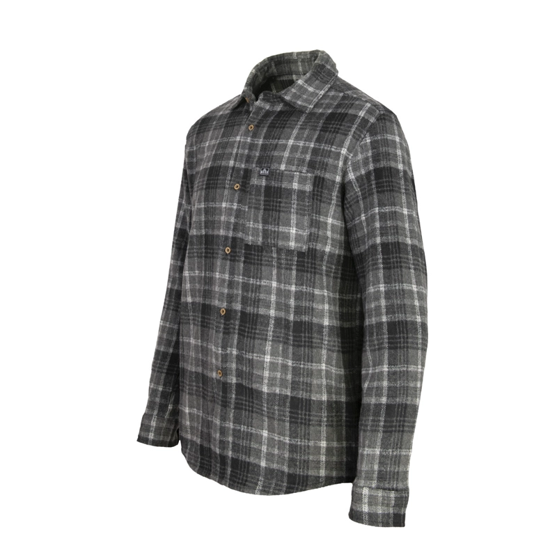 CAMISA MEN FRANELA BLACK - 2