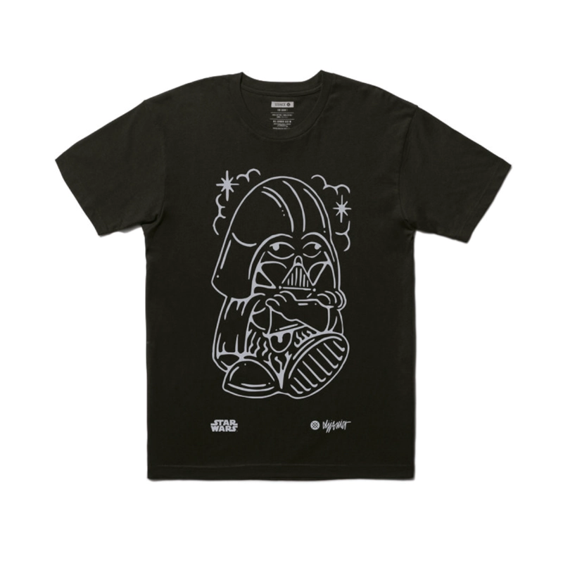 POLERA STANCE DJ DARTH BLACK - 1