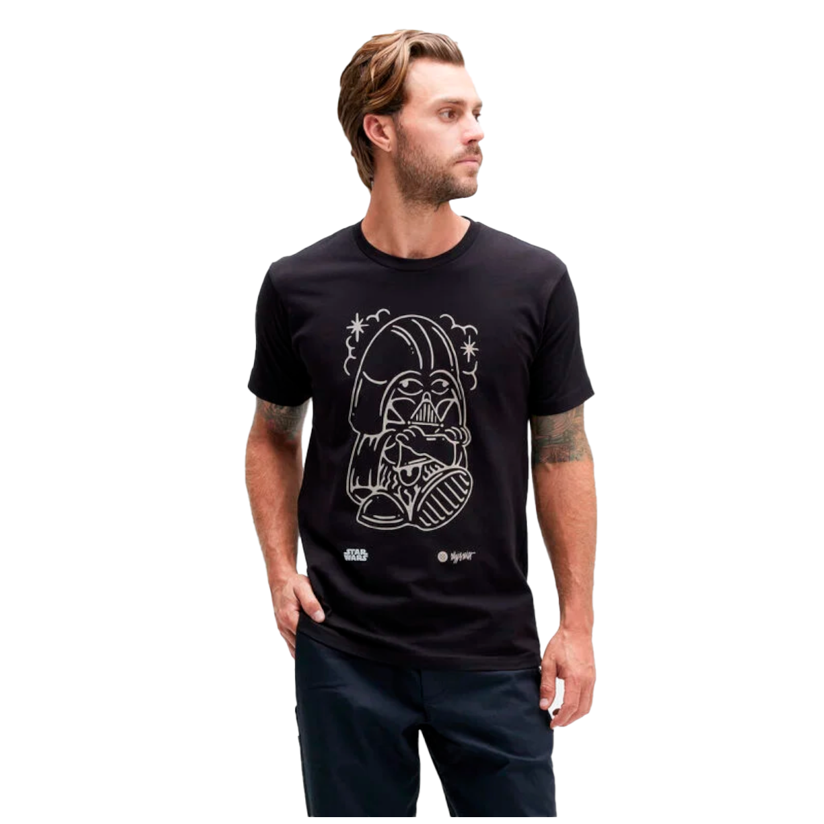 POLERA STANCE DJ DARTH BLACK - 2
