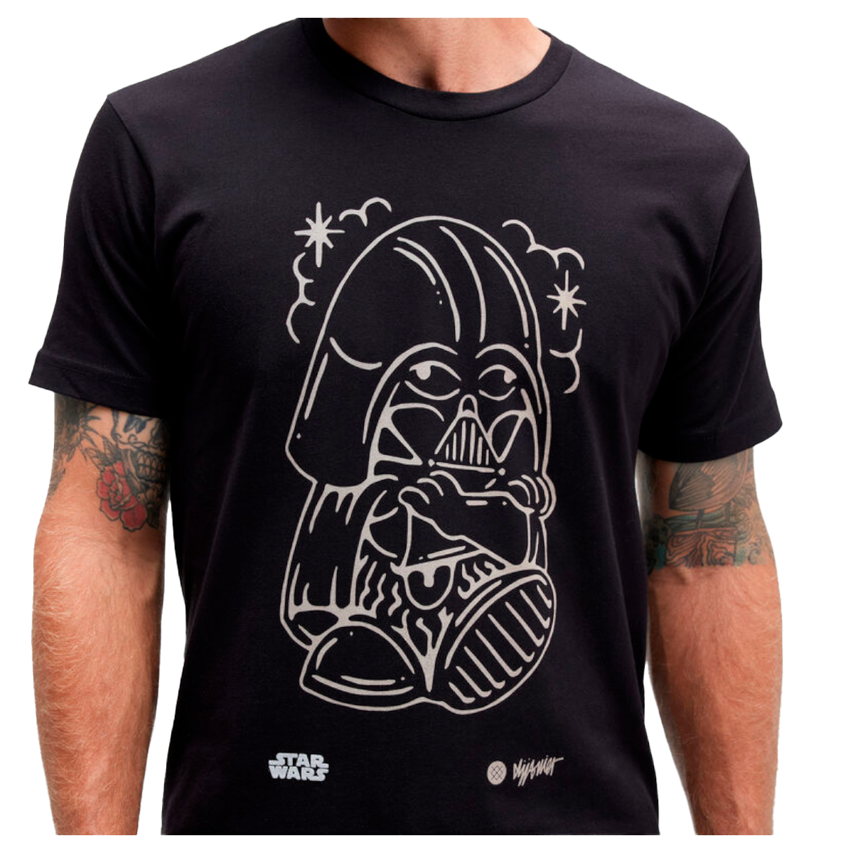 POLERA STANCE DJ DARTH BLACK - 4