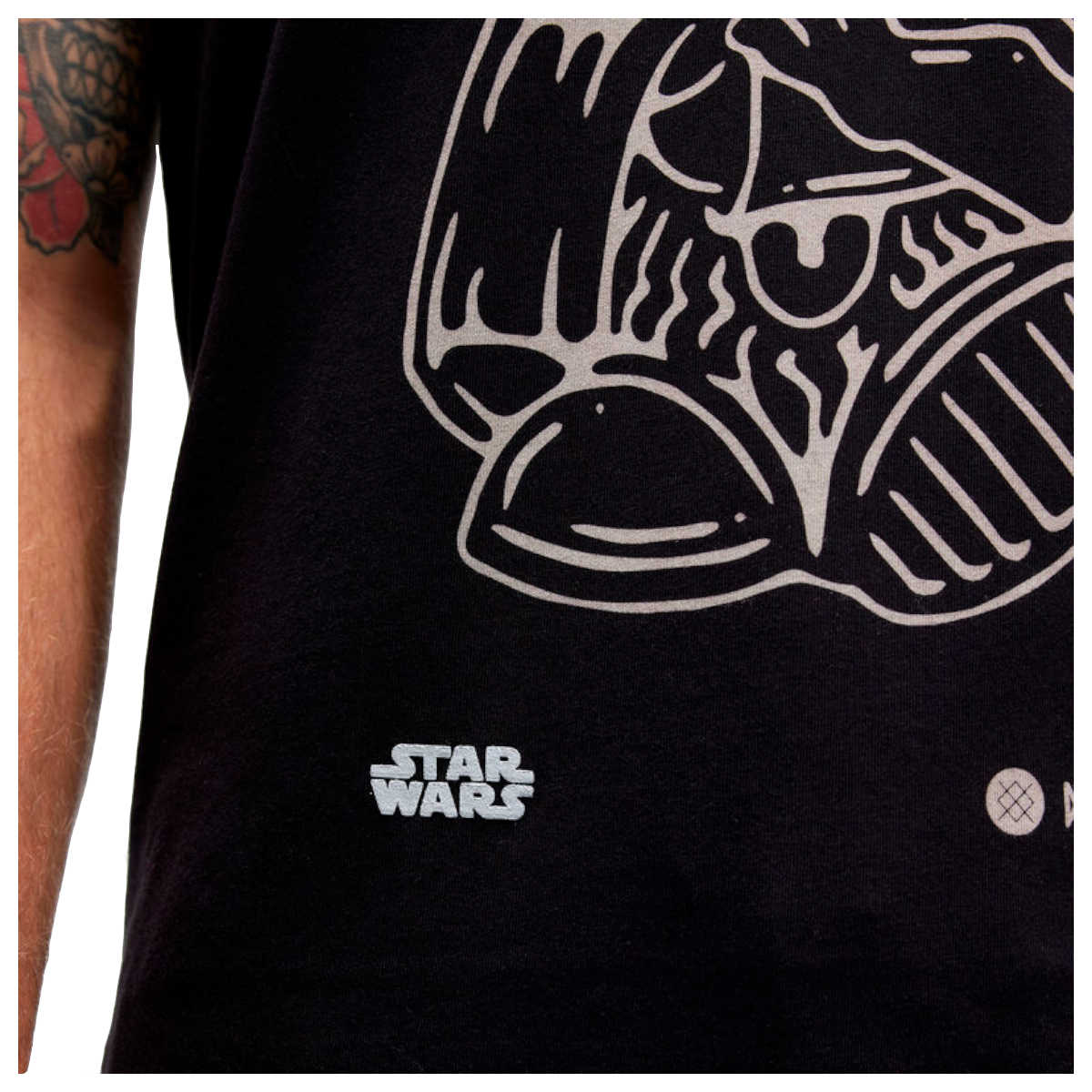 POLERA STANCE DJ DARTH BLACK - 5