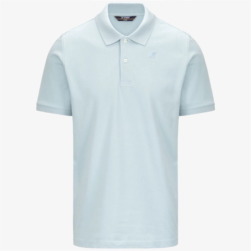 POLERA K-WAY MEN AMEDEE PIQUE BLUE BABY - 1