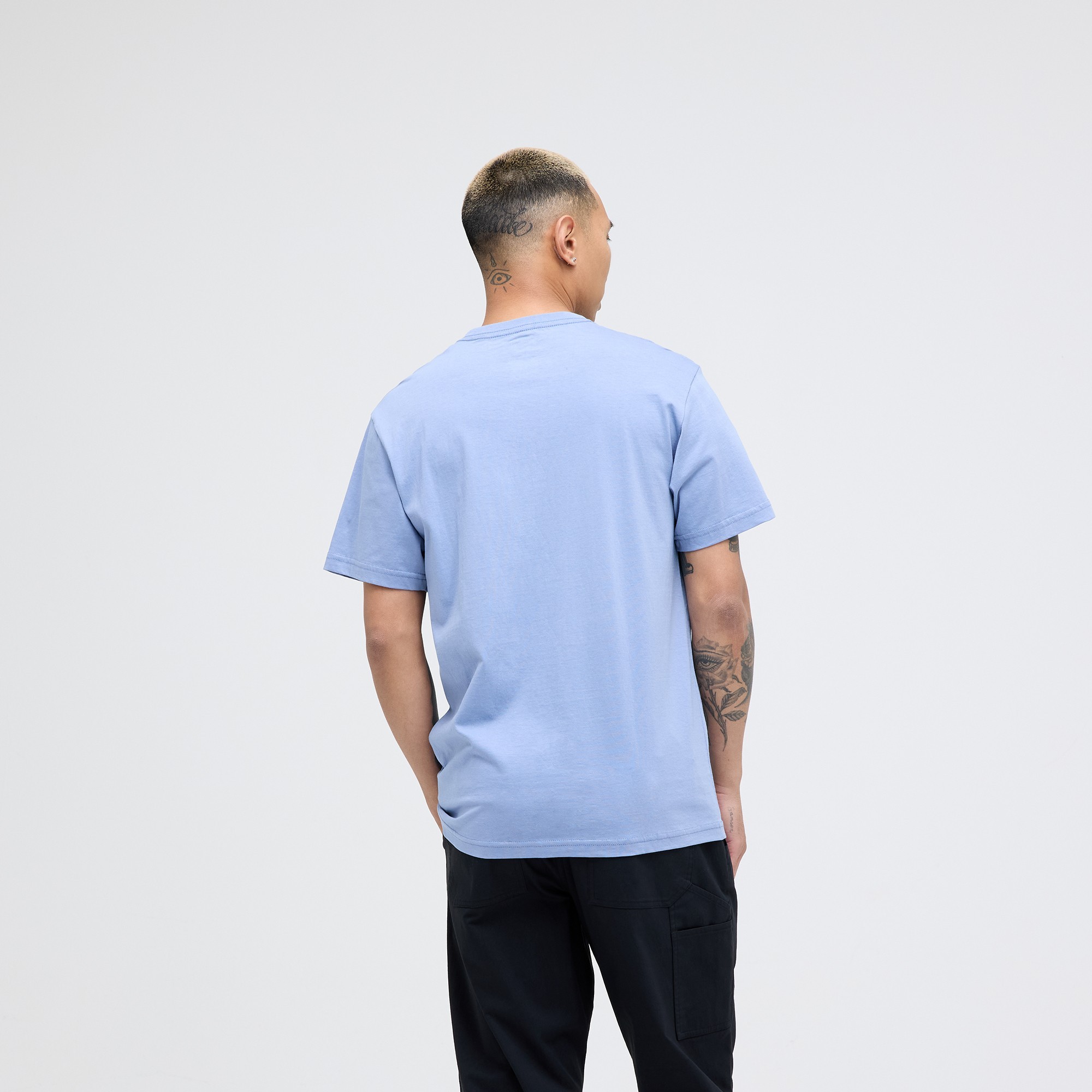 POLERA STANCE STANDARD ISSUE STONE BLUE - 2