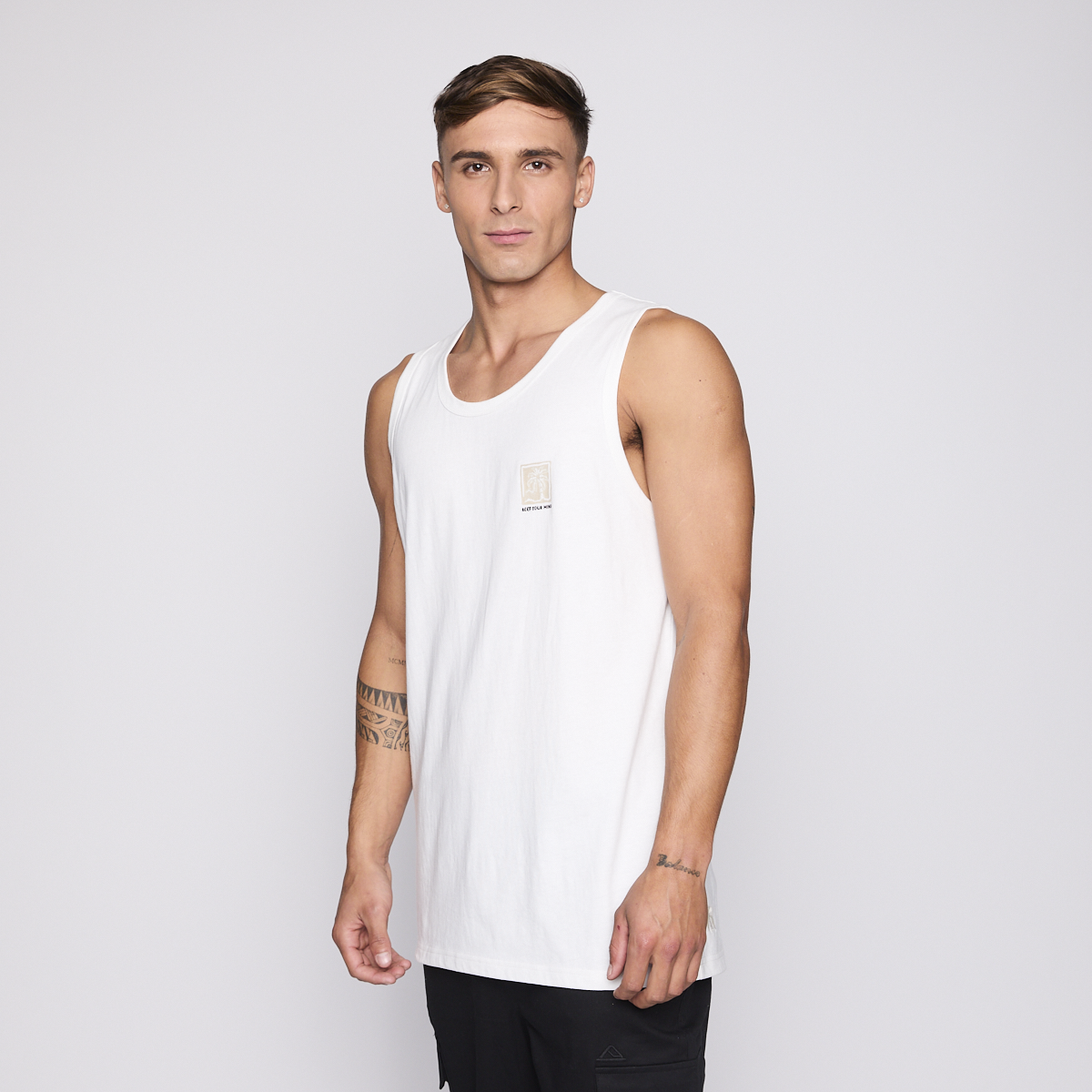 POLERA TANK REEF MEN WHITE - 2