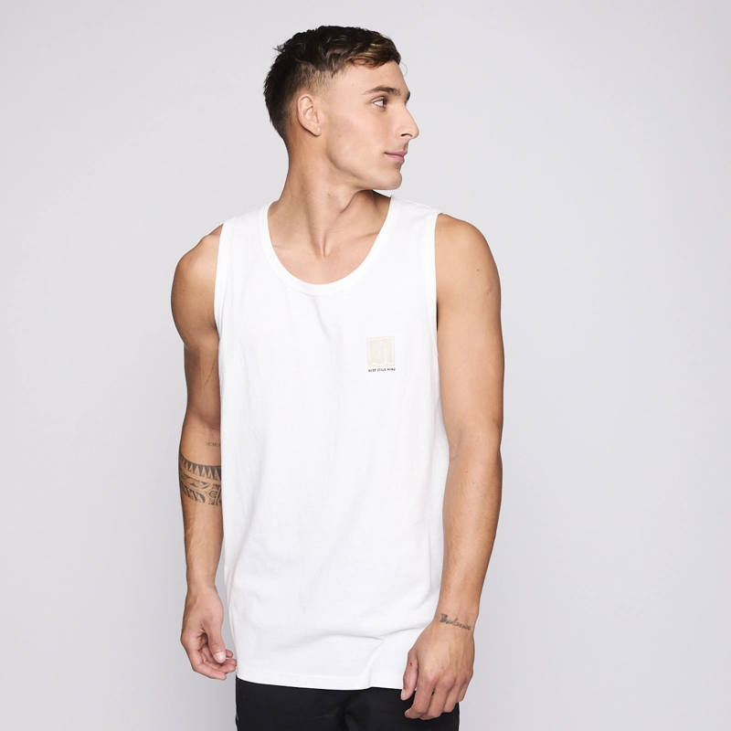 POLERA TANK REEF MEN WHITE - 4