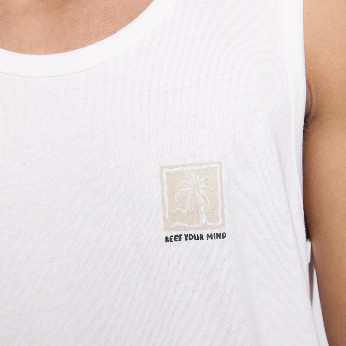 POLERA TANK REEF MEN WHITE - 5