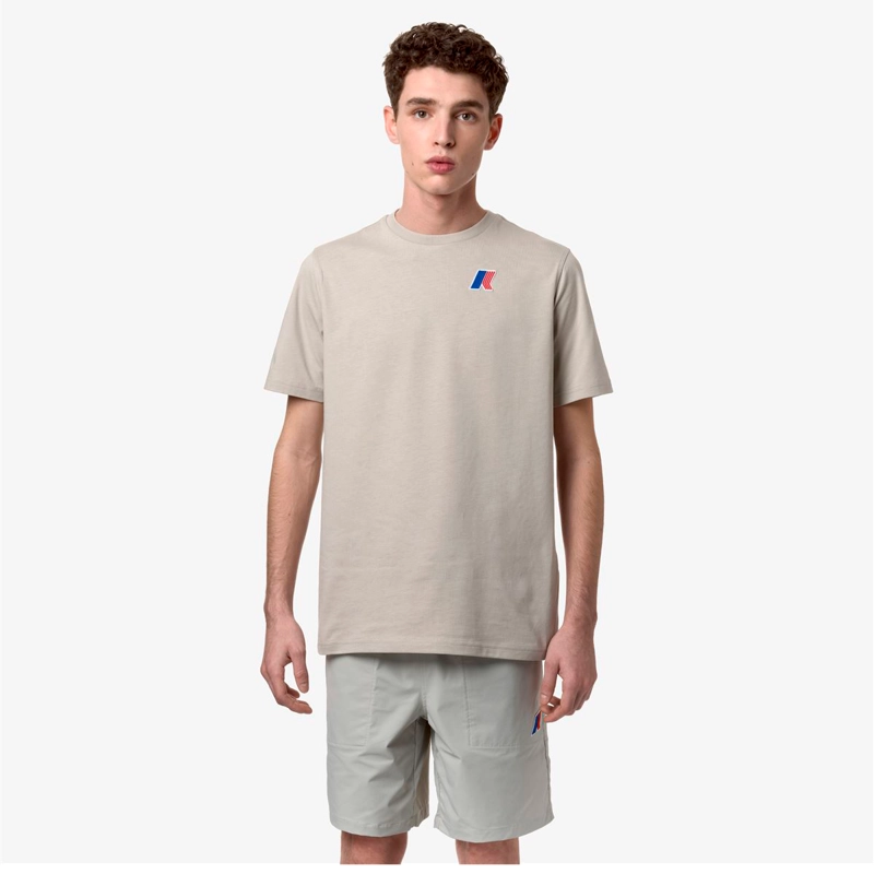 POLERA K-WAY LEONARDO FIORAVANTI ODOM BEIGE - 3