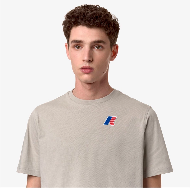 POLERA K-WAY LEONARDO FIORAVANTI ODOM BEIGE - 6