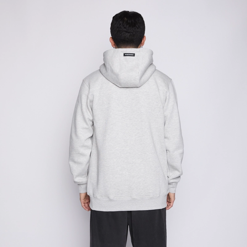 POLERON WHATUP HOMBRE HOODIE LOGO GREY - 2