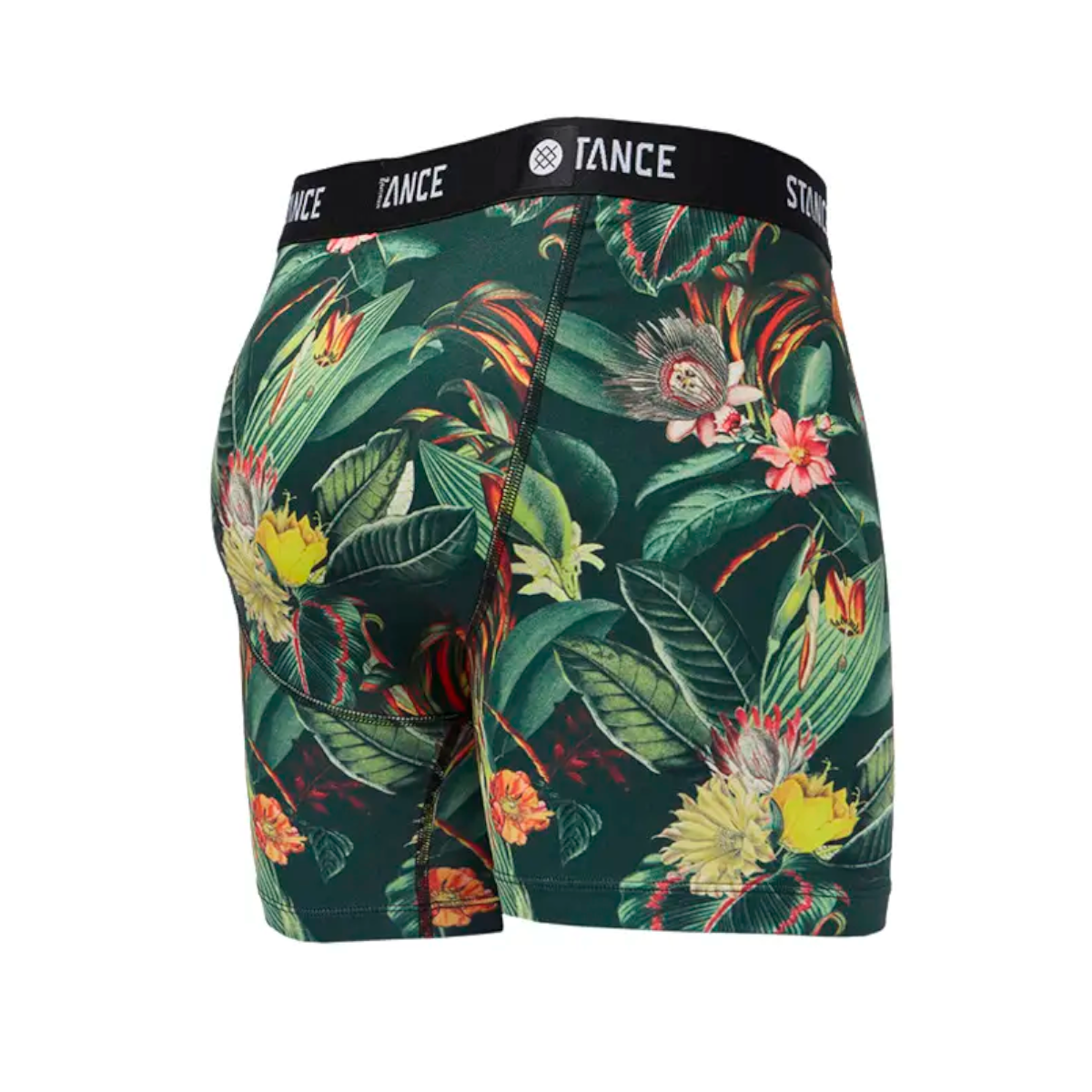 BOXER MEN STANCE PLAYA LARGA BLACK GREEN - 2