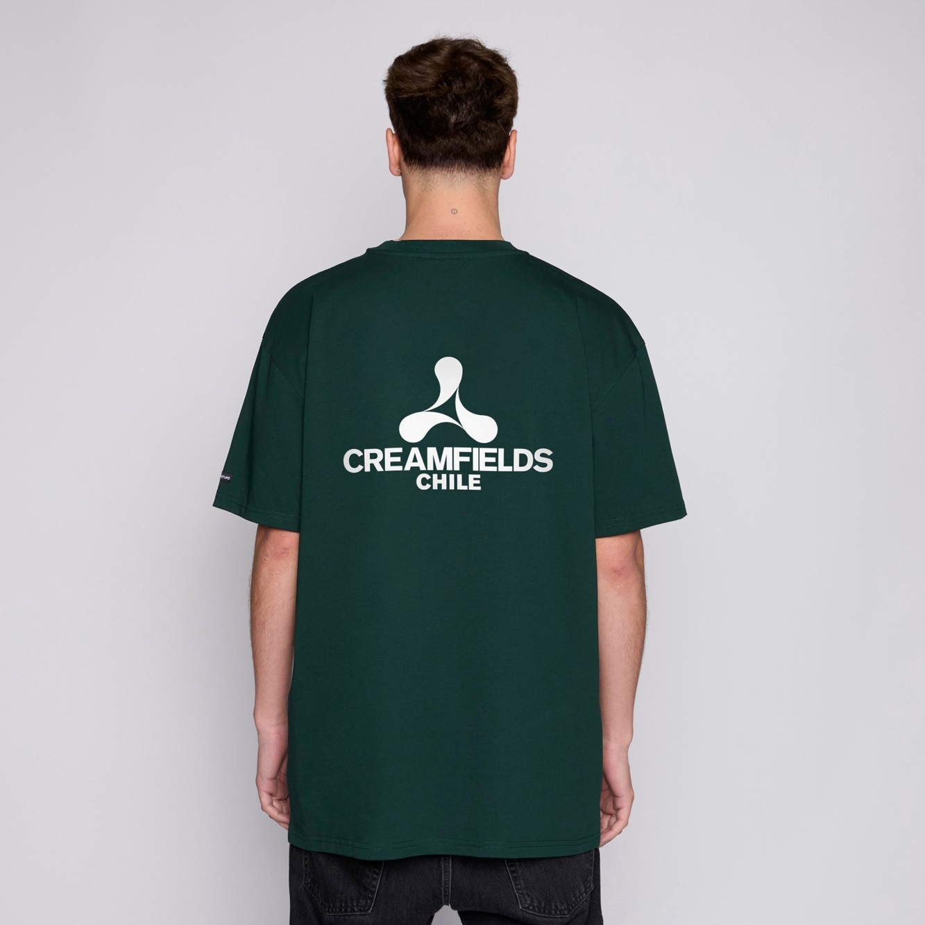 POLERA CREAMFIELDS X WHATUP GREEN LOGO WHITE - 1