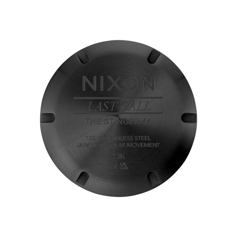 RELOJ NIXON STINGER 44 ALL MATTE BLACK - 5