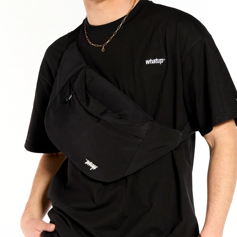 BOLSO CRUZADO WHATUP ALL BLACK - 1