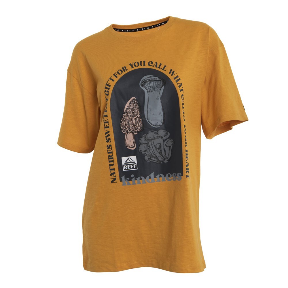 POLERA WOMEN OVERZISE YELLOW ORANGE - 1