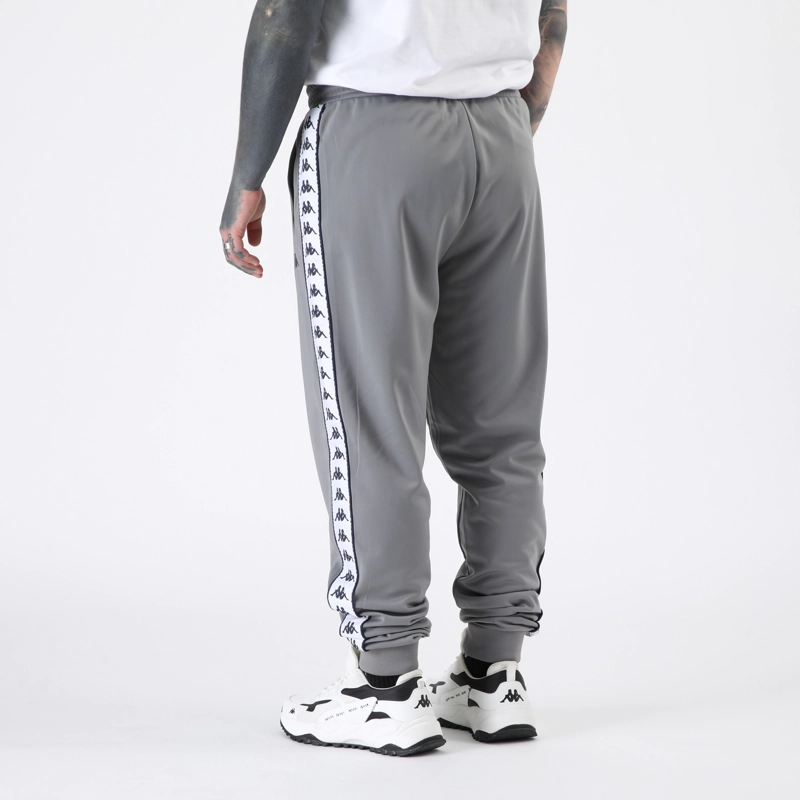 PANTALON KAPPA MEN BANDA GREY WHITE - 3