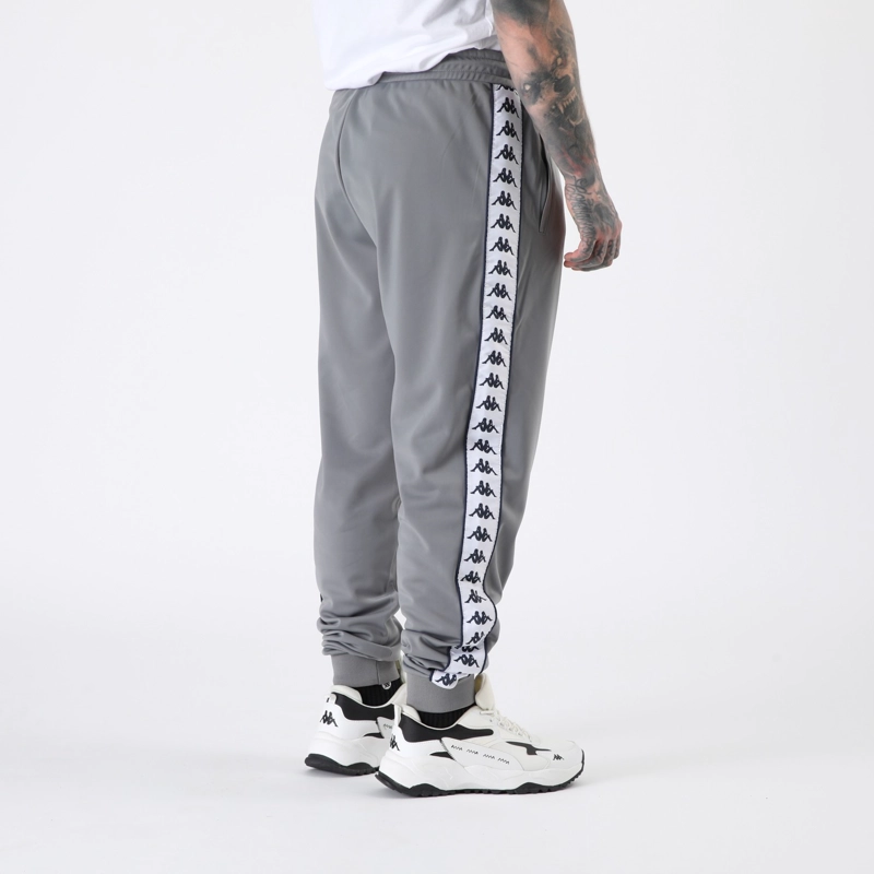 PANTALON KAPPA MEN BANDA GREY WHITE - 4