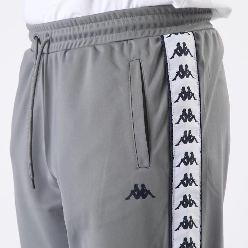 PANTALON KAPPA MEN BANDA GREY WHITE - 5