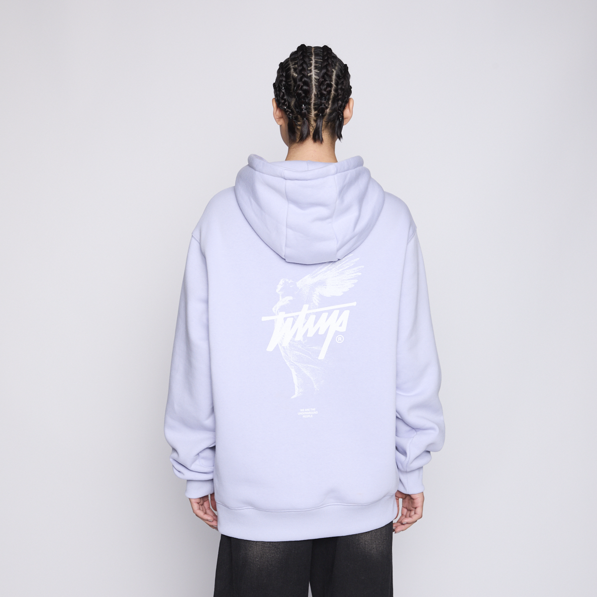 POLERON WHATUP HOMBRE HOODIE ANGEL PURPLE