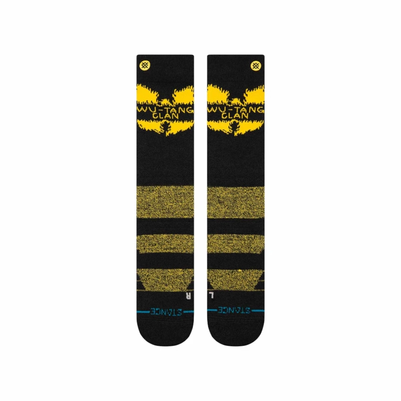 STANCE SOCK MEN SNOWBOARD SHAOLIN SLUMS WU-TANG CLAN WOOL - 2