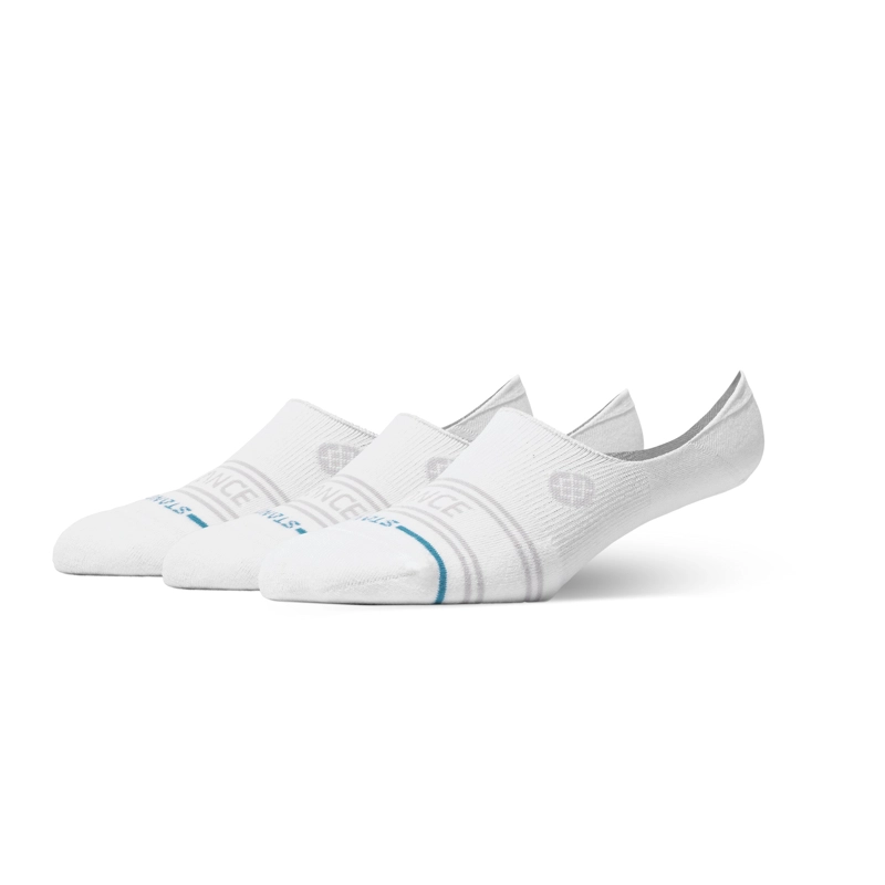 STANCE SOCK 3 PACK NO SHOW VITAL WHITE - 1