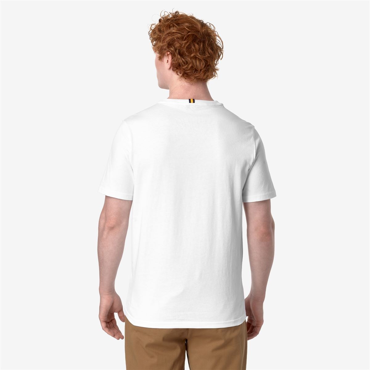 POLERA K-WAY MEN ODOM TYPO ESTABLISHED WHITE - 4