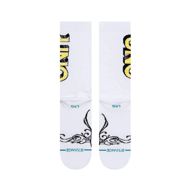 STANCE SOCK MEN UNO X CARTOON WHITE - 3